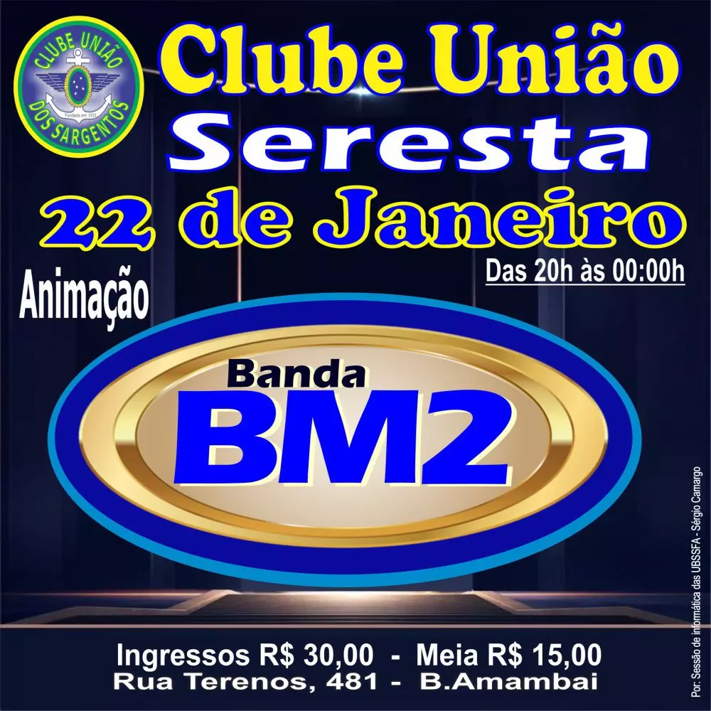 Seresta dia 22/01/2025